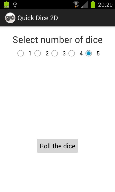 Quick Dice 2D截图1