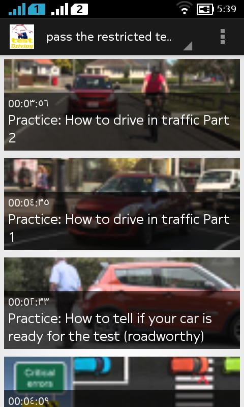 pass the driving test nz截图5