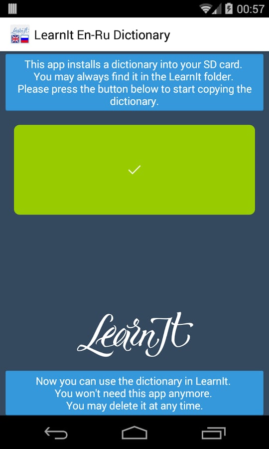 LearnIt Dict En-Ru截图2