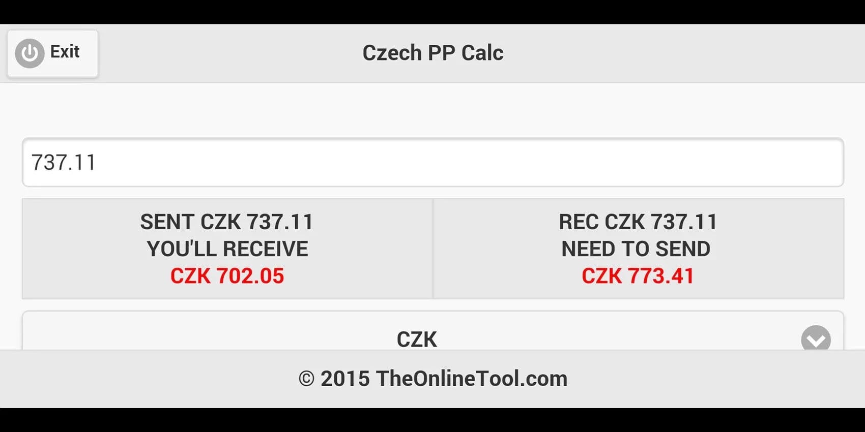 Czech PP Calc截图2