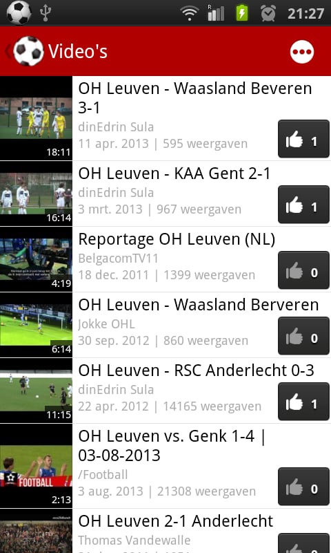 OH Leuven Fan截图11