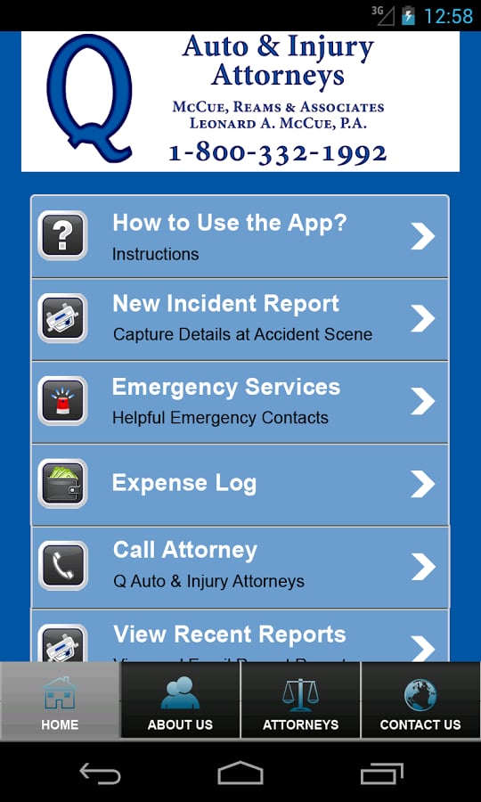 Q Law Accident App截图1