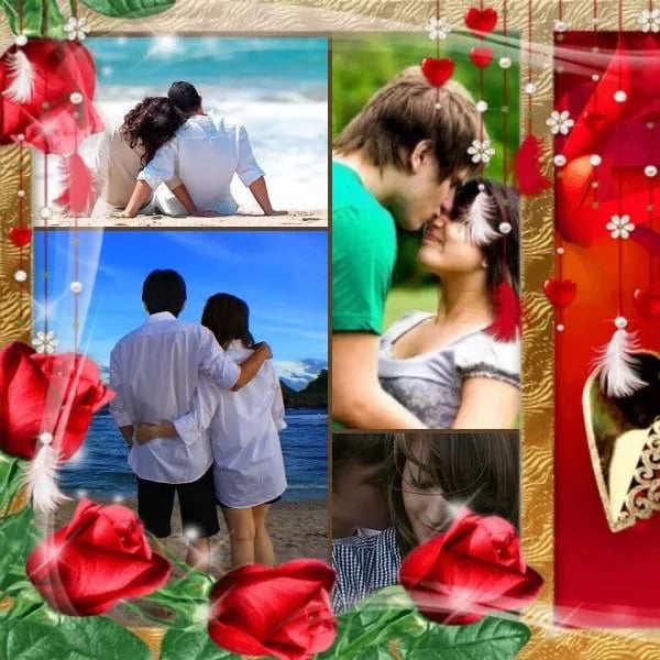 Romantic Photo Collage F...截图6