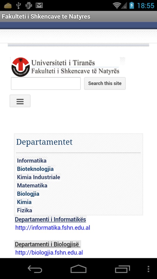 Fakulteti Shkencave te N...截图2