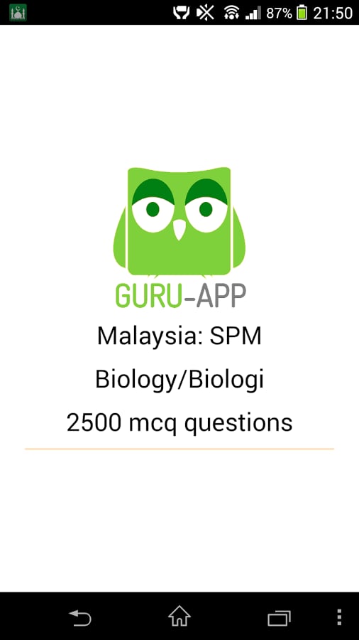 SPM Biology Guru-App 1.0截图5