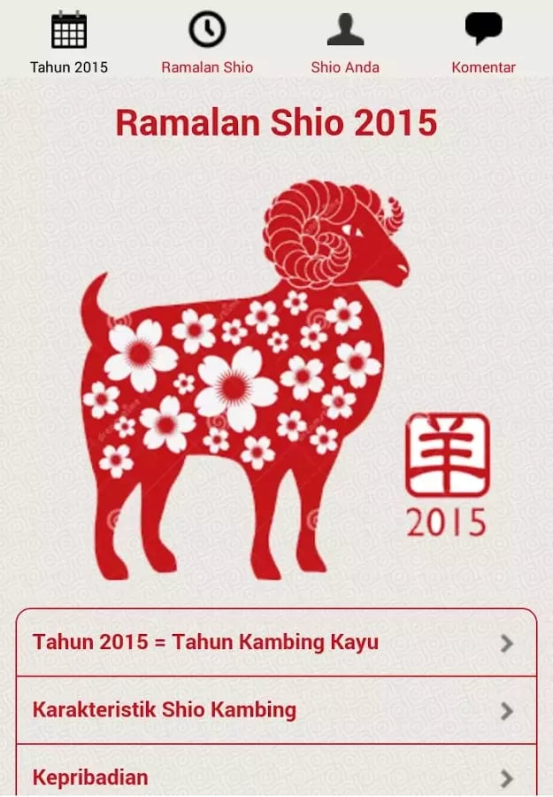 Ramalan Shio 2015截图7