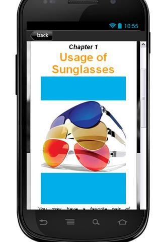 Usage Of Sunglasses截图2