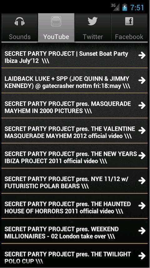 Secret Party Project截图2