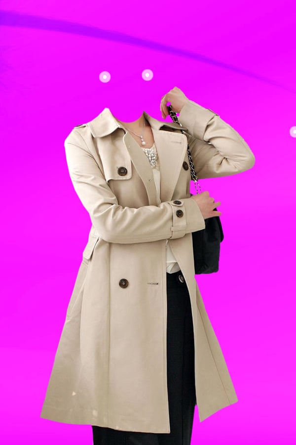 Woman Trench Photo Suit截图4