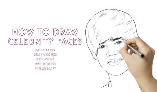 How to Draw Celebrity Faces截图3