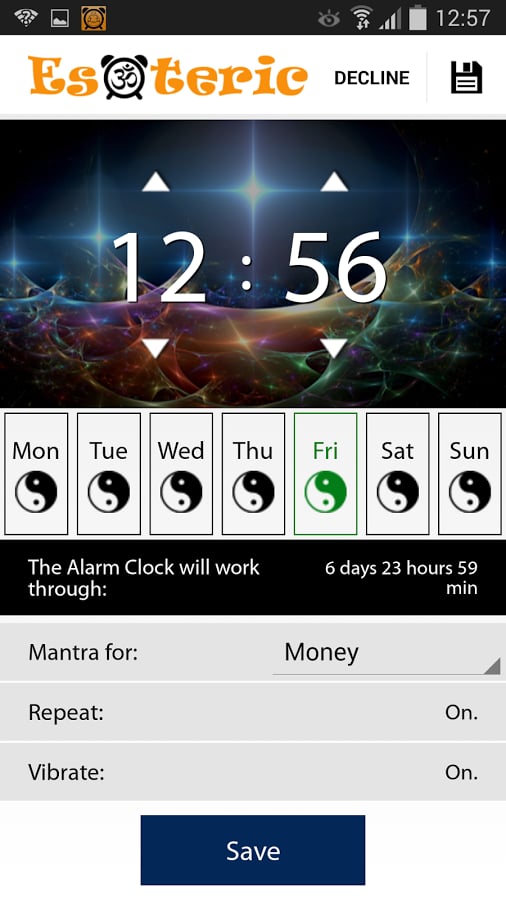 Esoteric Alarm Clock截图1