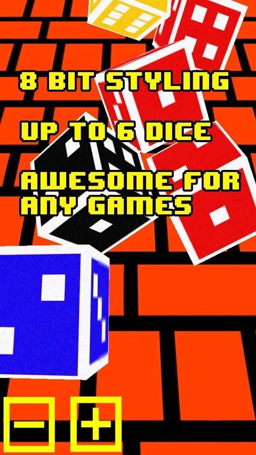 Free 8 Bit 3D Dice截图2