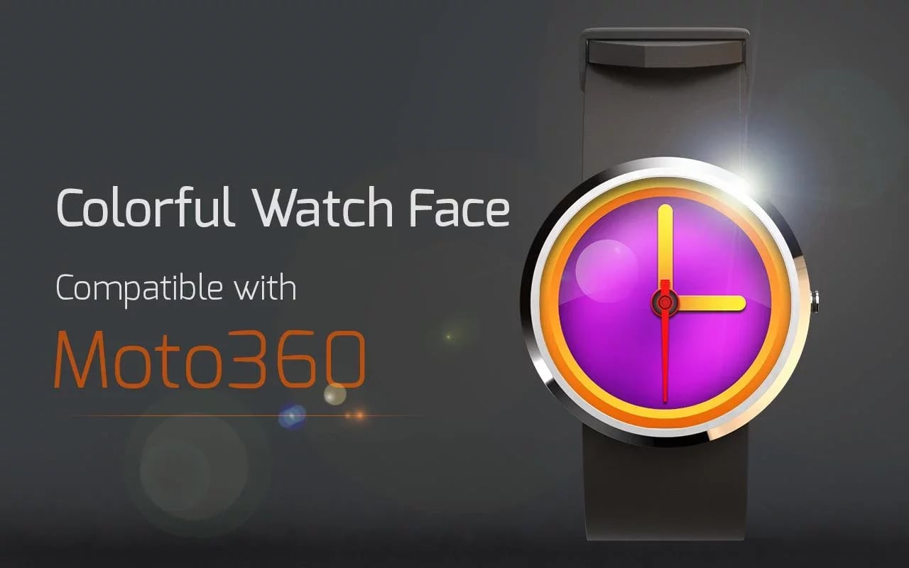 Colorful Watch Face截图2