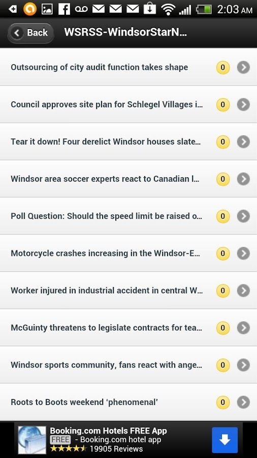 Windsor Star RSS Reader截图1