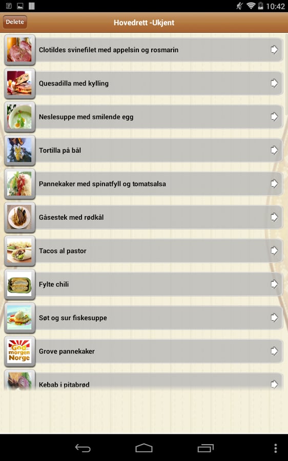 Norwegian Recipes at Hom...截图2