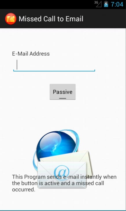 Missed Call to EMail截图1