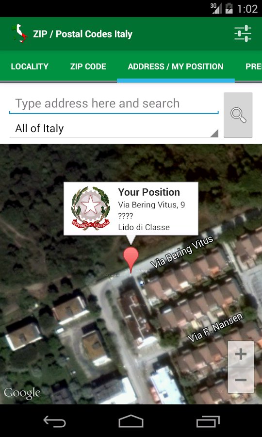 ZIP / Postal Codes Italy截图2