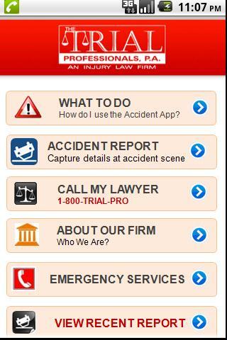 Accident App by 1800TRIA...截图1