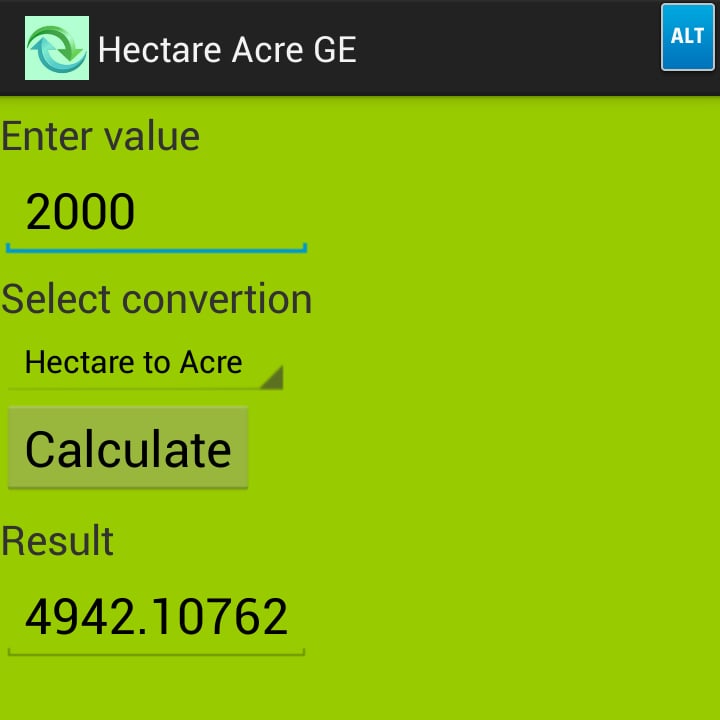 HectareAcre GE截图2