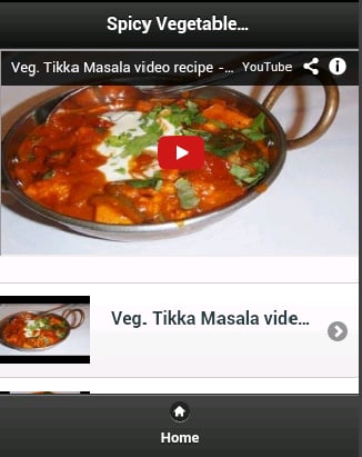 Spicy Vegetable Curry Re...截图2