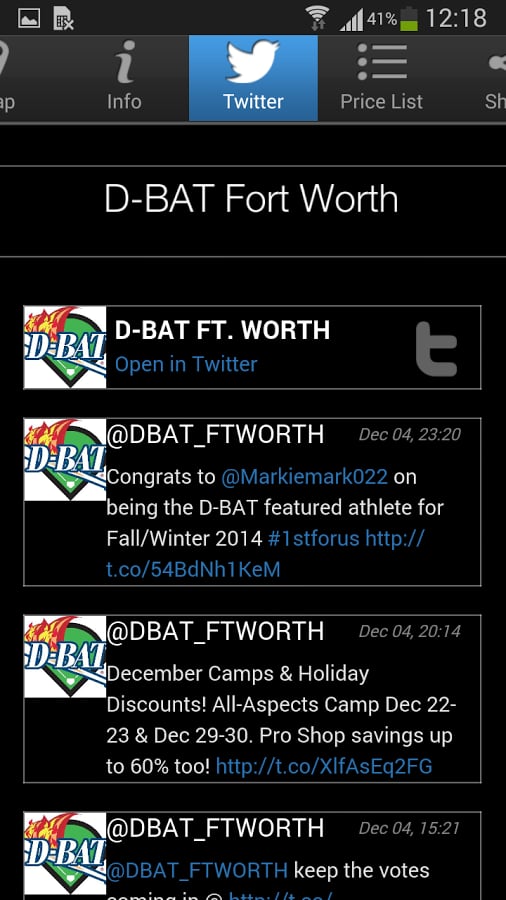 D-BAT Fort Worth截图5