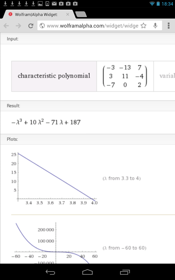 Matrix Cofactor Calculat...截图1