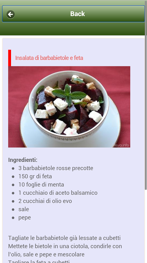 Ricette Di Insalata截图2