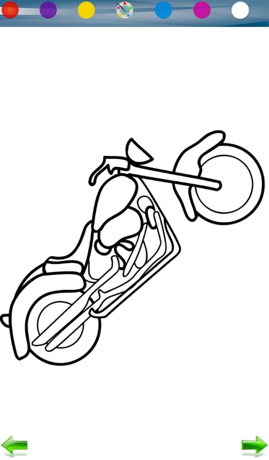 Coloring: Motorcycles截图5