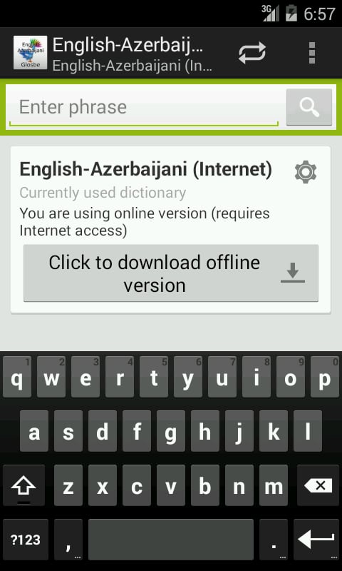 English-Azerbaijani Dict...截图8