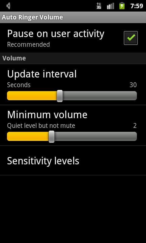 Auto Ringer Volume截图2