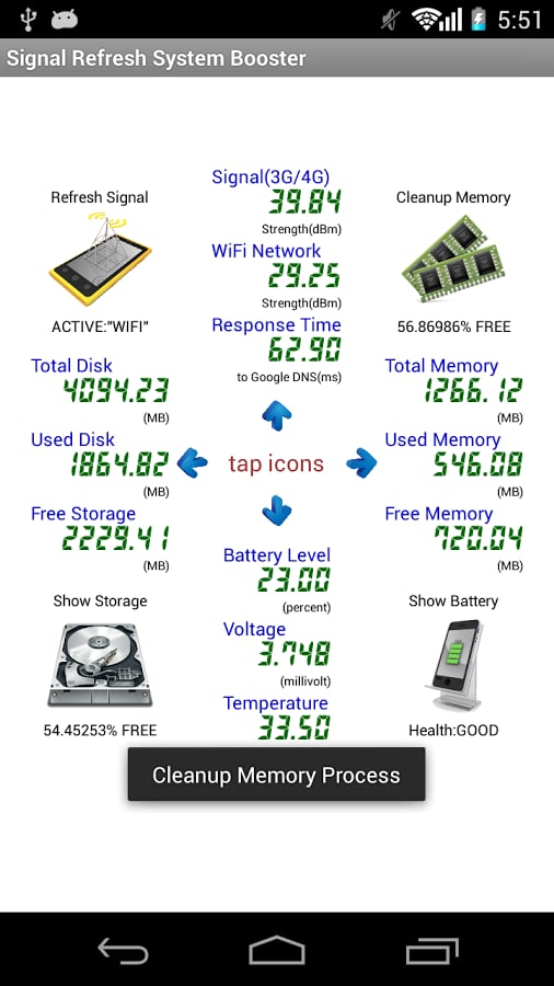 Signal Battery Memory Refresh截图1