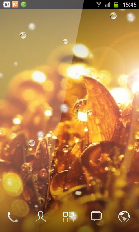 Golden Rain Wallpaper截图4