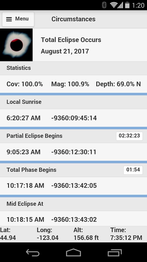 Eclipse Chaser Mobile截图9