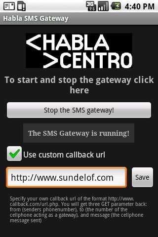 Habla SMS Gateway截图2