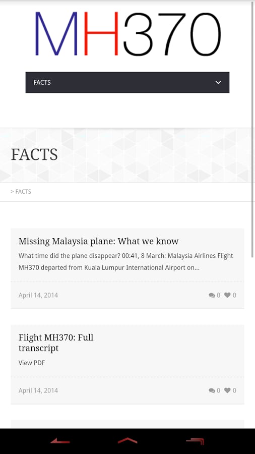 Remembering MH370截图1