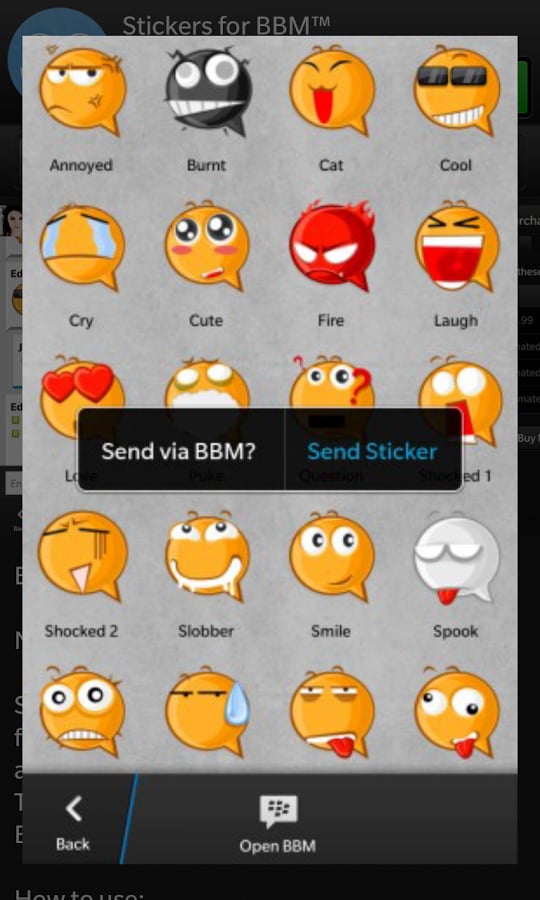 Sticker for bbm free截图1