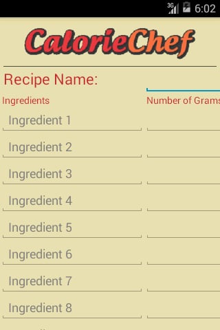 Calorie Chef截图3