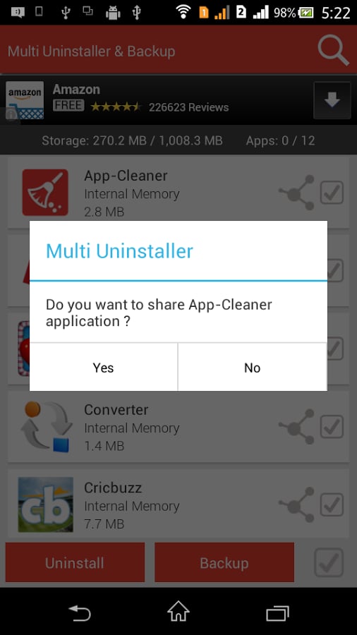 Multi Uninstaller &amp; Back...截图5