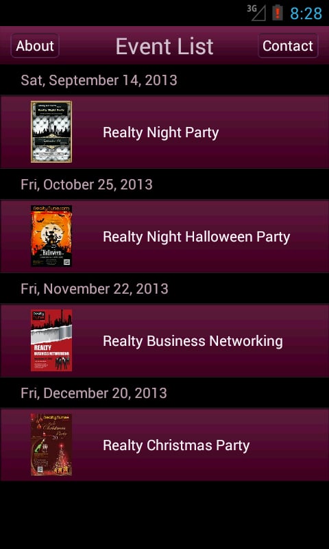 Realty Night Party截图2