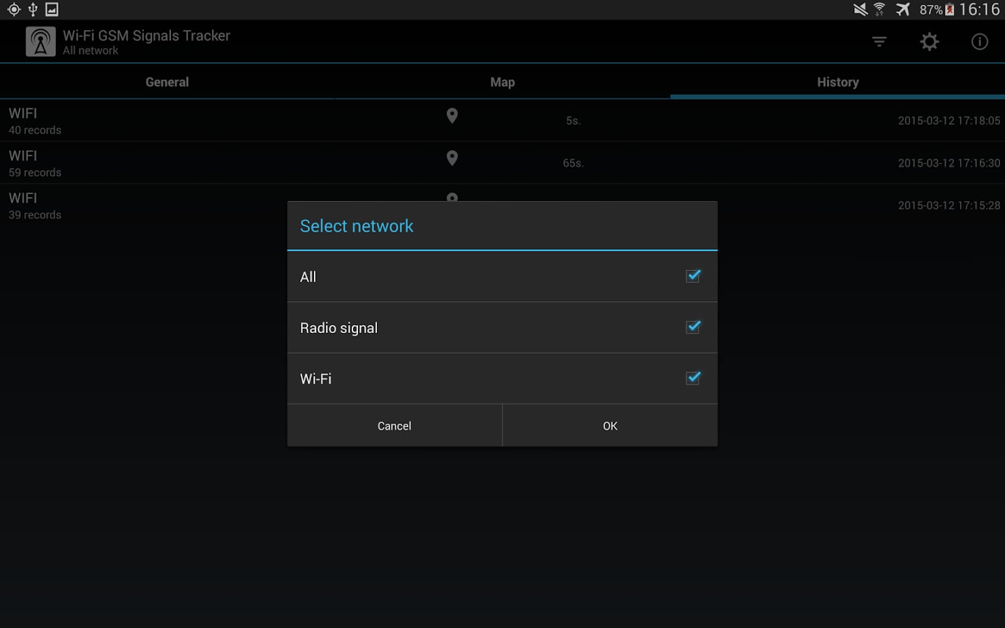 Wi-Fi GSM Signals Tracke...截图10