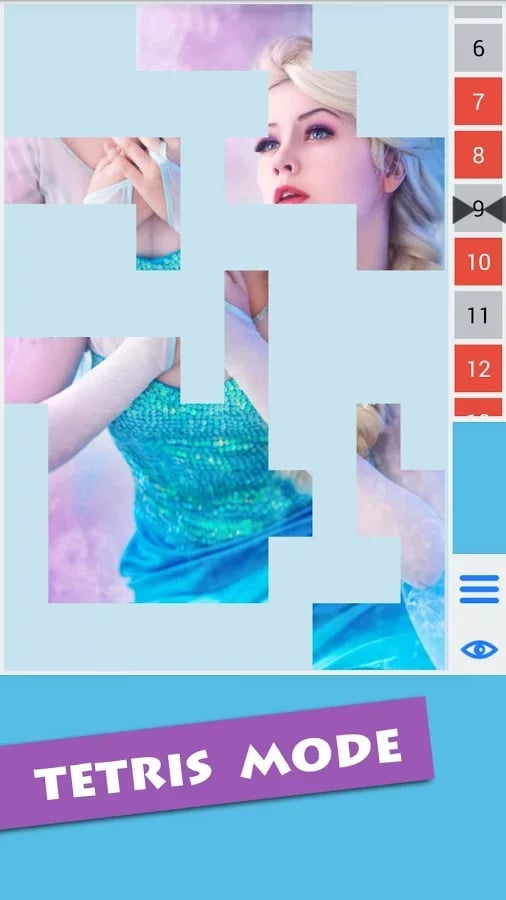 Frozen Fan Puzzle截图2