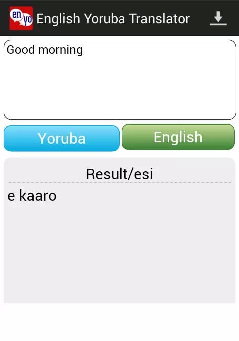 Yoruba To English Transl...截图2