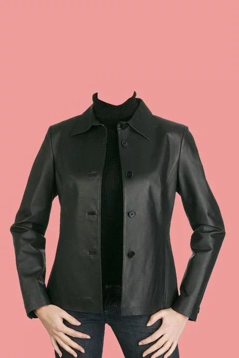 Leather Coat for Woman S...截图6