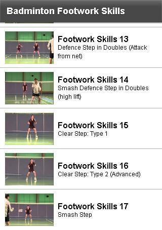 Badminton Footwork Skill...截图4