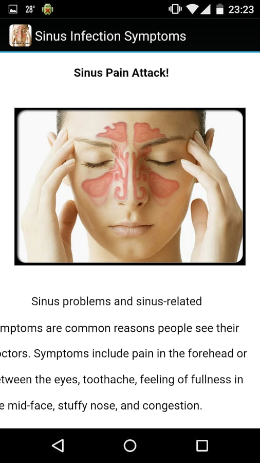 Sinus Infection Symptoms截图4