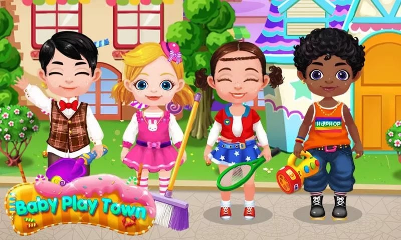 Baby Kids Town Adventure截图2