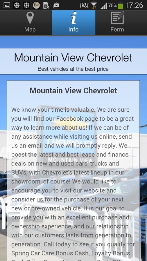 Mountain View Chevrolet截图4