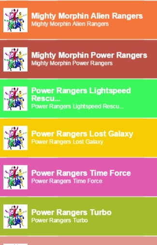 Power Rangers To Childre...截图1