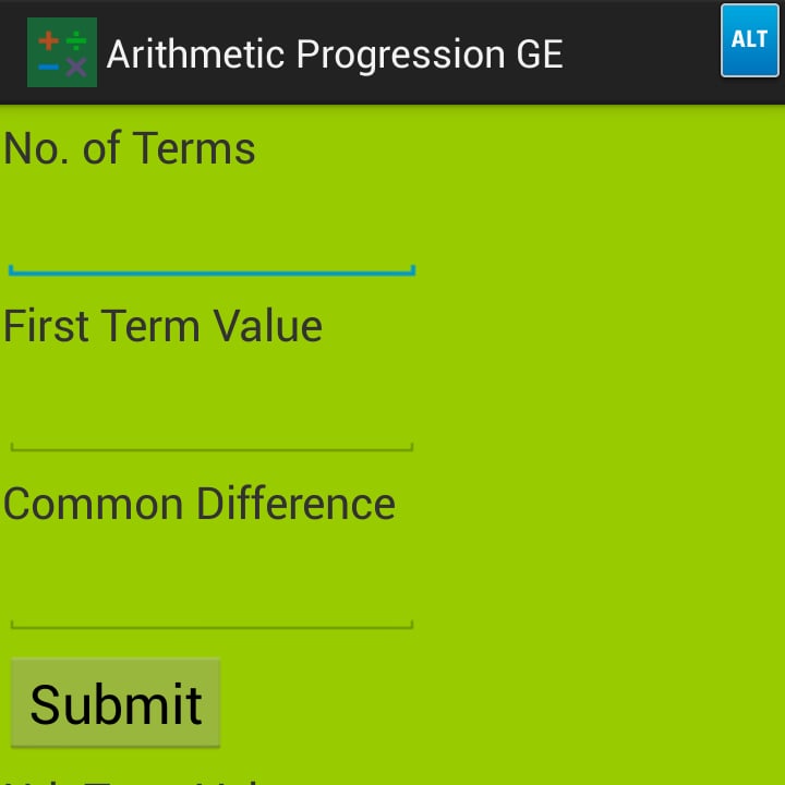 ArithmeticProgression GE截图1