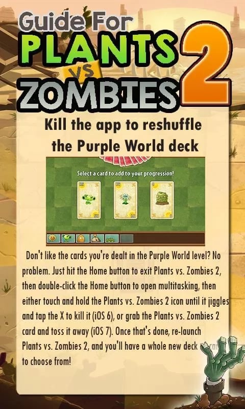 Guide For Plants vs Zomb...截图2